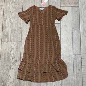 Bailey Blossoms toddler maxi dress boho 2T
